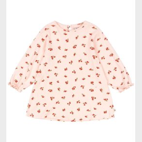 Konges Sljd Kjole - Chleo - Rosa Pink m. Blomster