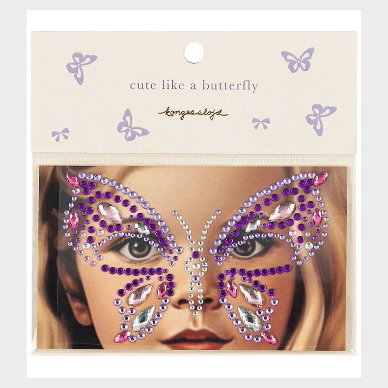 Konges Sljd Ansigtssmykker - Purple Rain