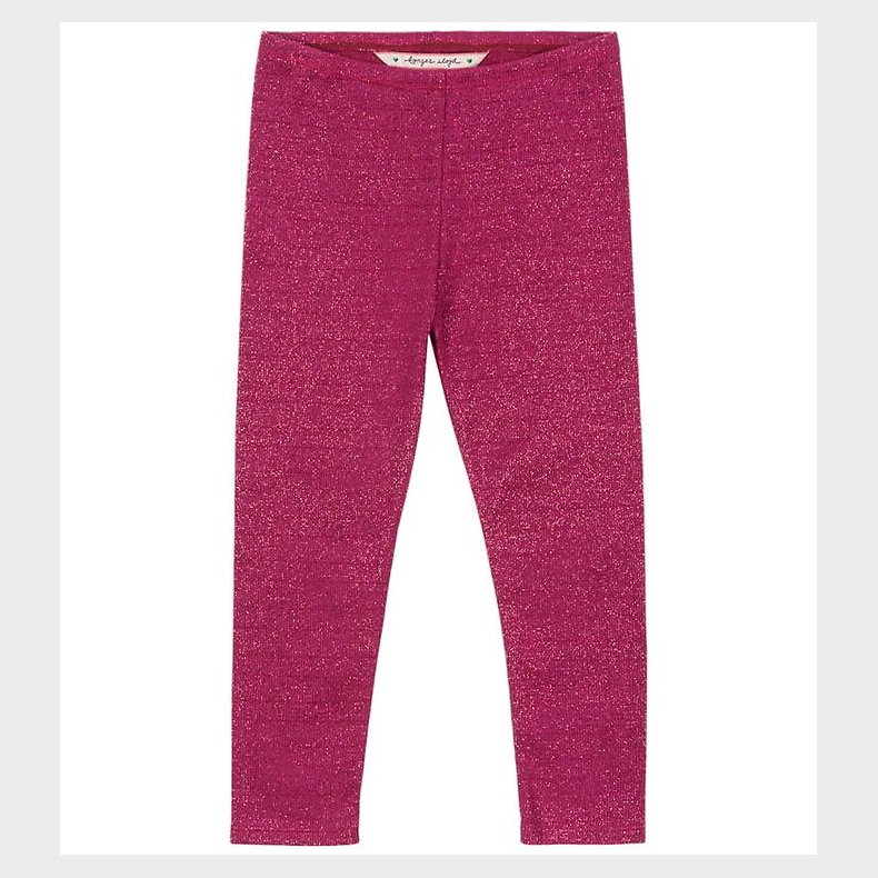 Konges Sljd Leggings - Roli - Sangria m. Glimmer