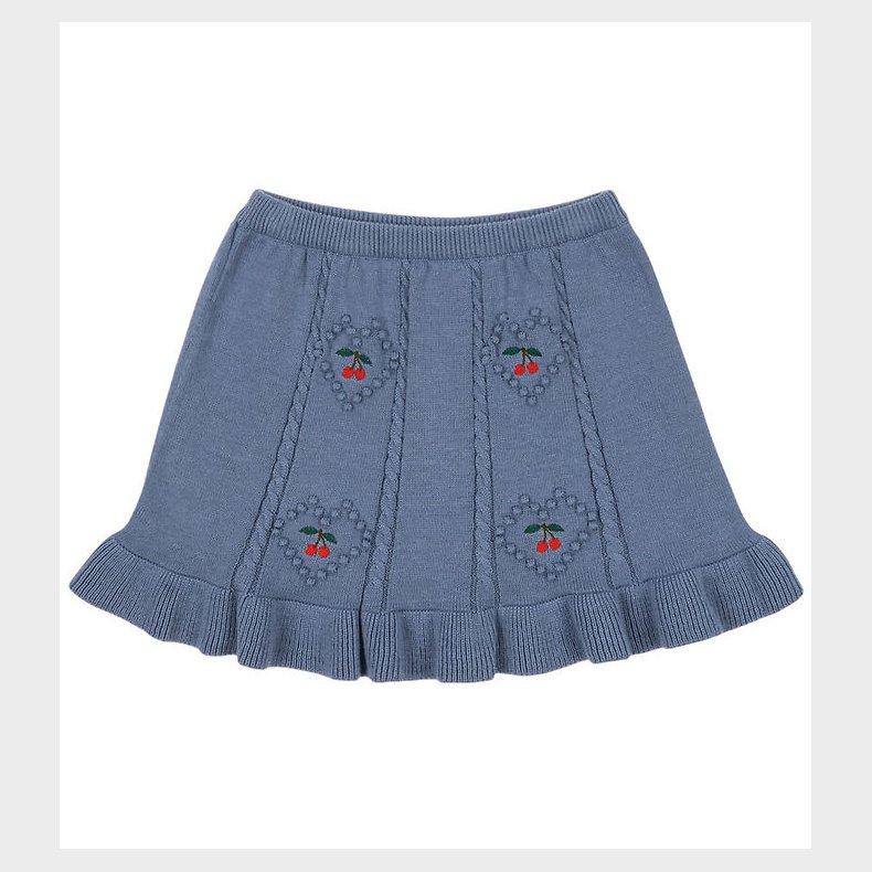 Konges Sljd Nederdel - Strik - Soleil - Country Blue