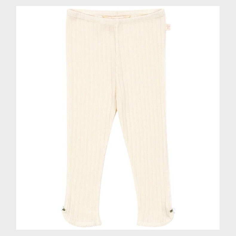 Konges Sljd Bukser - Rib - Papin - Antique White m. Hulmnster