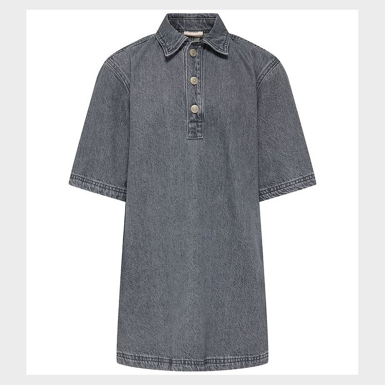 Kids Only Denim Kjole - KogGry - Grey Denim
