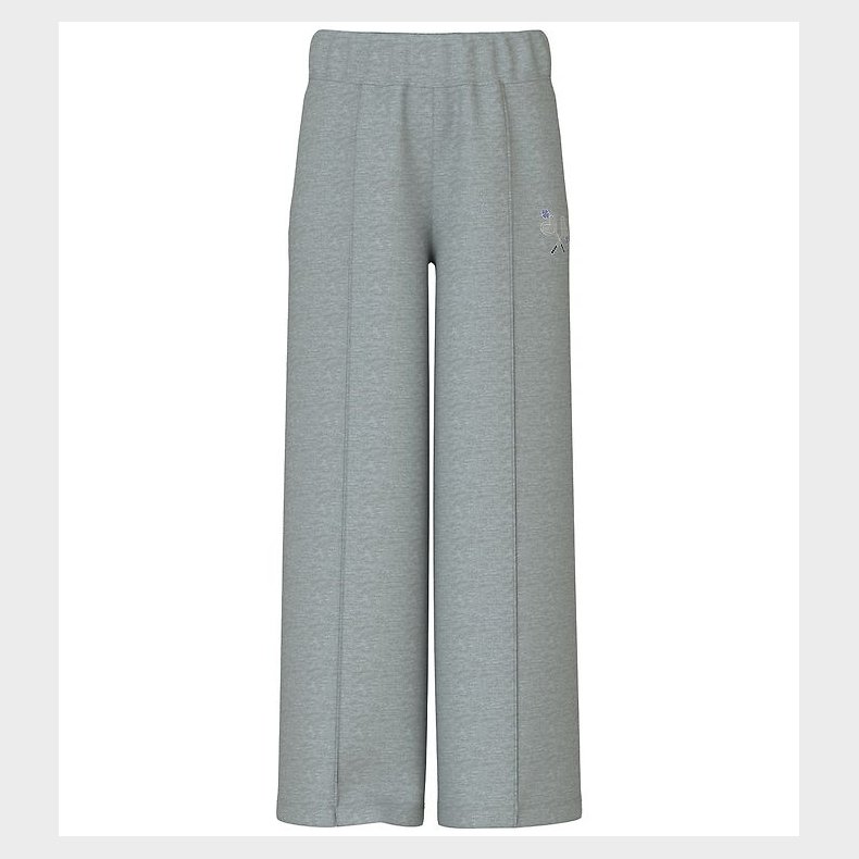 Name it Sweatpants - NkfVenus - Grmeleret/ Heart Rackets