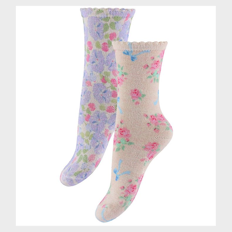 Konges Sljd Strmper - 2-pak - Blue Mix