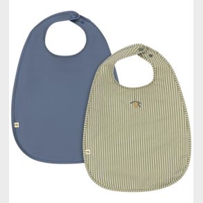 Konges Sljd Hagesmk - 2-Pak - Tea Stripe/Flint Stone