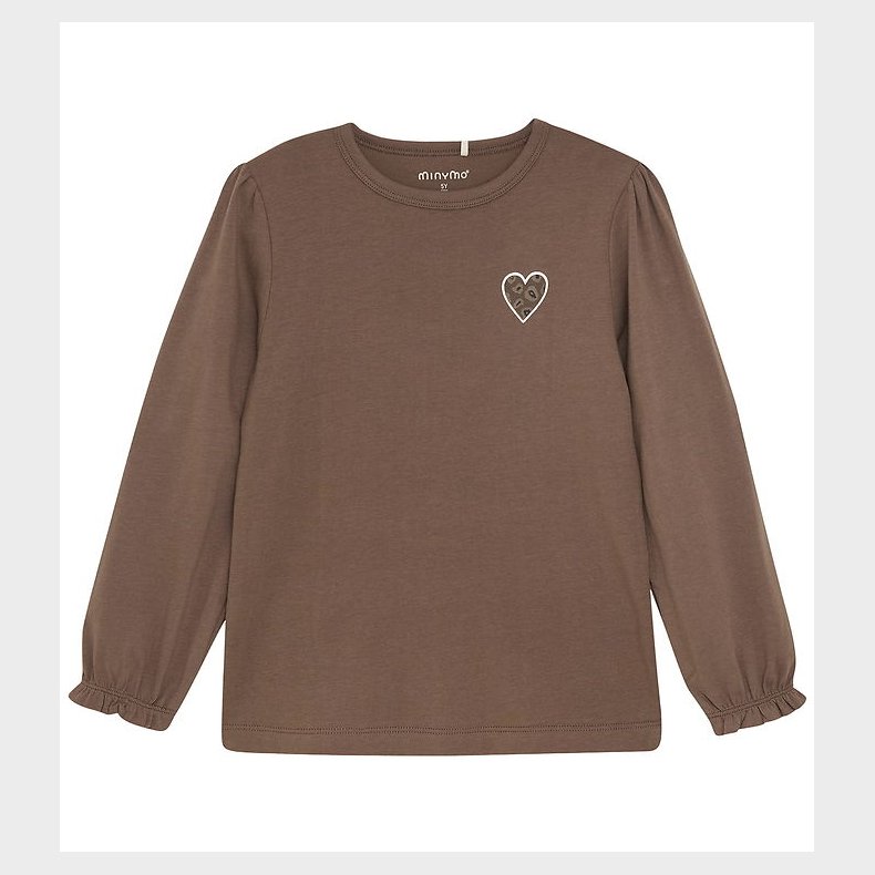 Minymo Bluse - Chocolate Chip