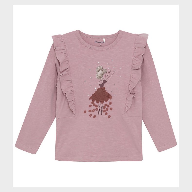 Minymo Bluse - Woodrose