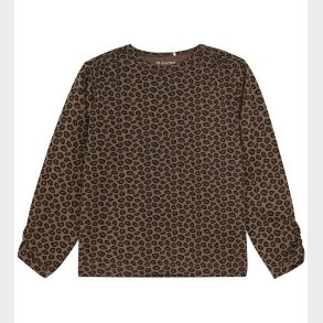 Minymo Bluse - AOP - Chocolate Chip