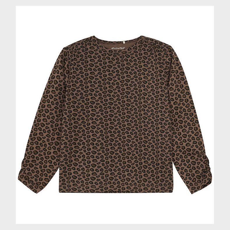 Minymo Bluse - AOP - Chocolate Chip