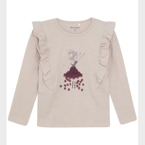 Minymo Bluse - Smoke Gray