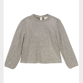 Minymo Bluse - Glitter - Silver