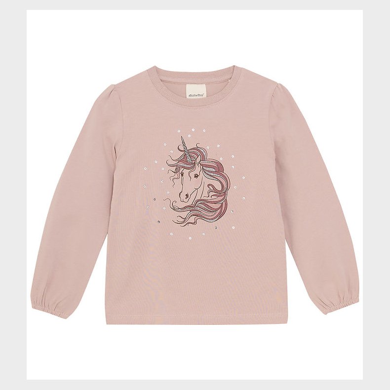 Minymo Bluse - Shadow Gray