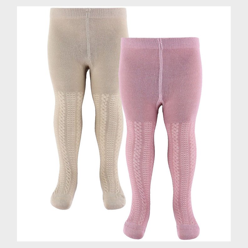 Minymo Str�mpebukser - Strik - 2-pak - Woodrose