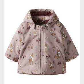 Name it Dunjakke - NbfMaxi - Violet Ice/BAMBI