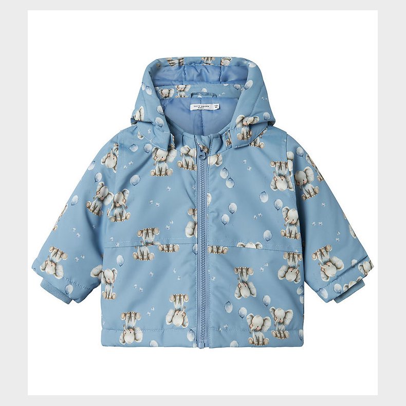 Name it Dunjakke - NbmMax - Rain Washed/ELEPHANT