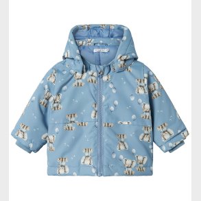Name it Dunjakke - NbmMax - Rain Washed/ELEPHANT