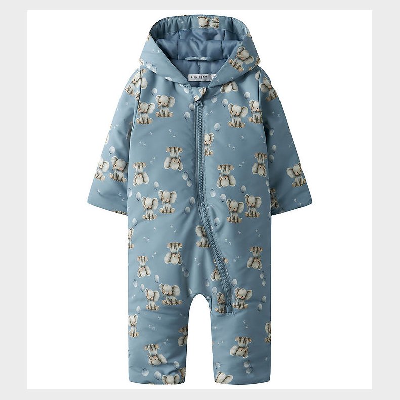 Name it Flyverdragt - NbmMax - Rain Washed/ELEPHANT