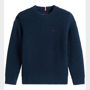 Tommy Hilfiger Bluse - Strik - Dark Night Navy