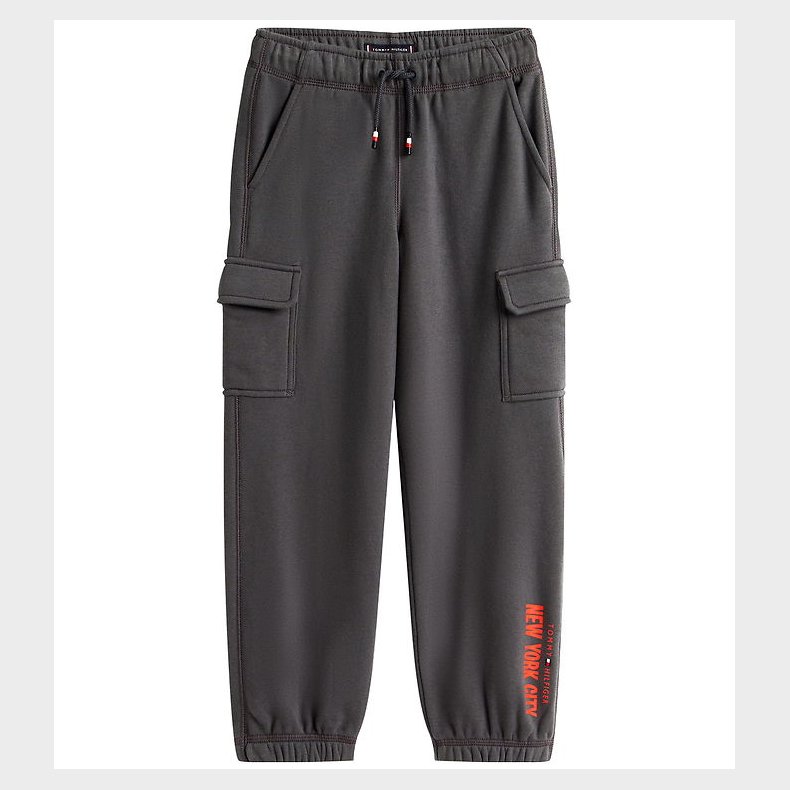Tommy Hilfiger Sweatpants - Cargo - Washed Black