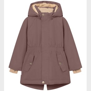 Mini A Ture Vinterjakke - MatVikania Fleece - Peppercorn Plum
