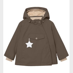 Mini A Ture Vinterjakke - MatWang Fleece - Tarmac green