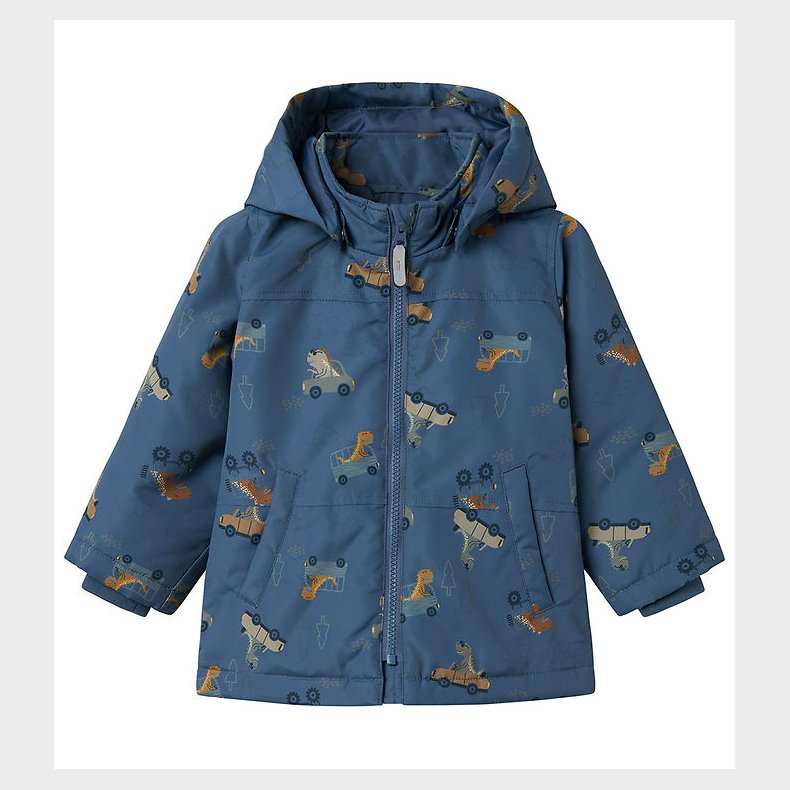 Name It Dynejakke - Noos - NmmMax - Vintage Indigo/Dino Car