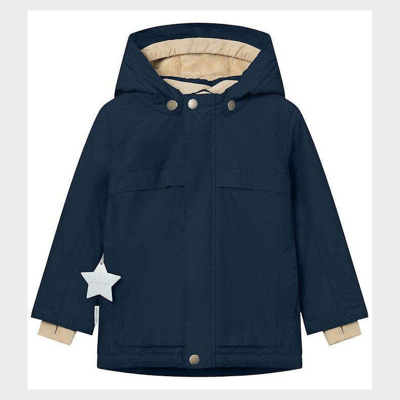 Mini A Ture Vinterjakke - MatWaldo Fleece - Outer space