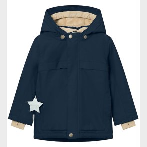 Mini A Ture Vinterjakke - MatWaldo Fleece - Outer space