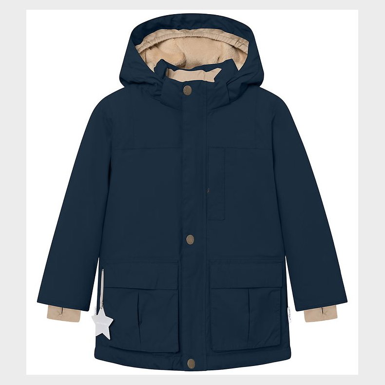 Mini A Ture Vinterjakke - MatKastorio Fleece - Outer Space