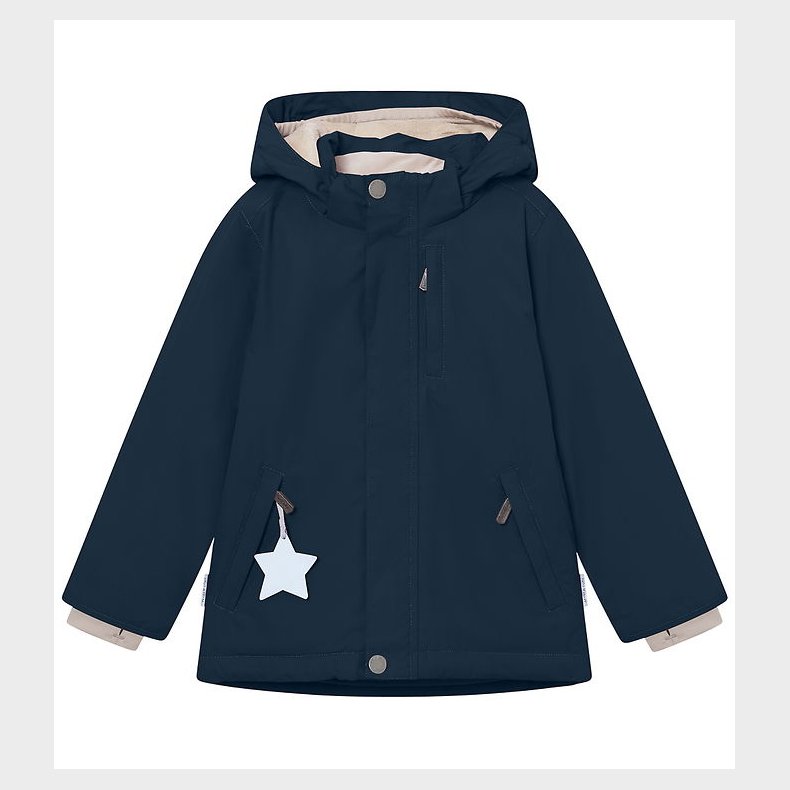 Mini A Ture Vinterjakke - MatAdyanko Fleece - Outer Space