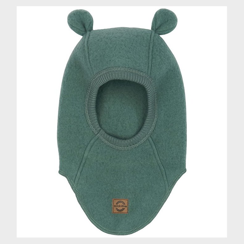 Mikk-Line Elefanthue - Uld - 1-lags - Balsam Green m. rer