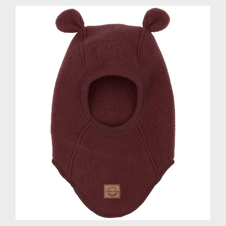 Mikk-Line Elefanthue - Uld - 1-lags - Rum Raisin m. rer