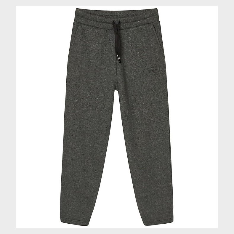 Mads Nrgaard Sweatpants - Phil - Charcoal Melange