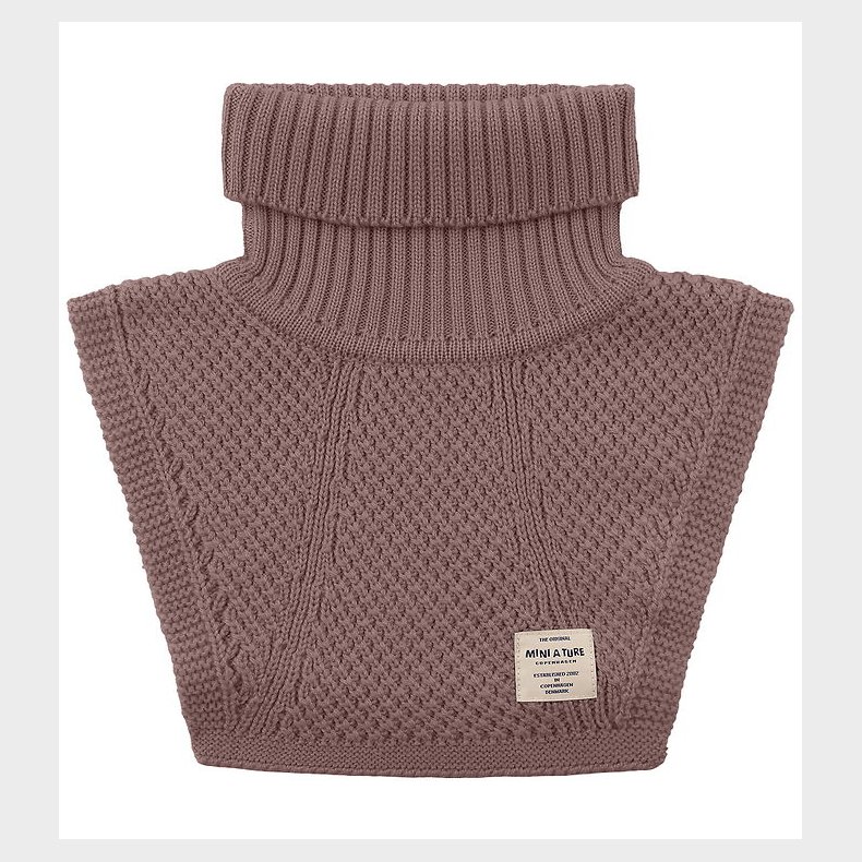 Mini A Ture Halsedisse - Uld - MatTayler - Peppercorn Plum