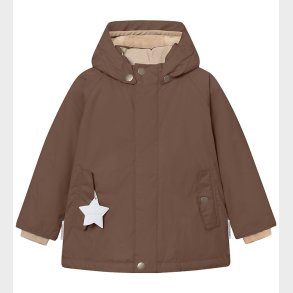 Mini A Ture Vinterjakke - MatWally Fleece - Chestnut Brown