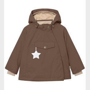 Mini a Ture Vinterjakke - MatWang Fleece - Chestnut Brown