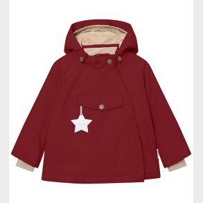 Mini A Ture Vinterjakke - MatWang Fleece - Red Merlot