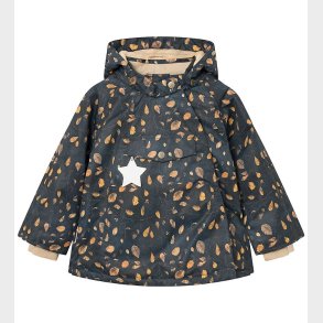Mini A Ture Vinterjakke - MatWang Fleece - Falling Leaves
