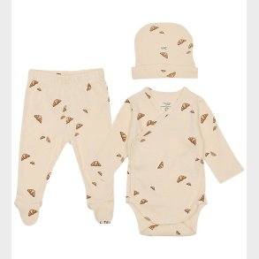 VACVAC Gaveske - Bukser m. Fdder/Hue/Body l/ - Rib - Croissan