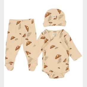 VACVAC Gaveske - Bukser m. Fdder/Hue/Body l/ - Rib - Croissan