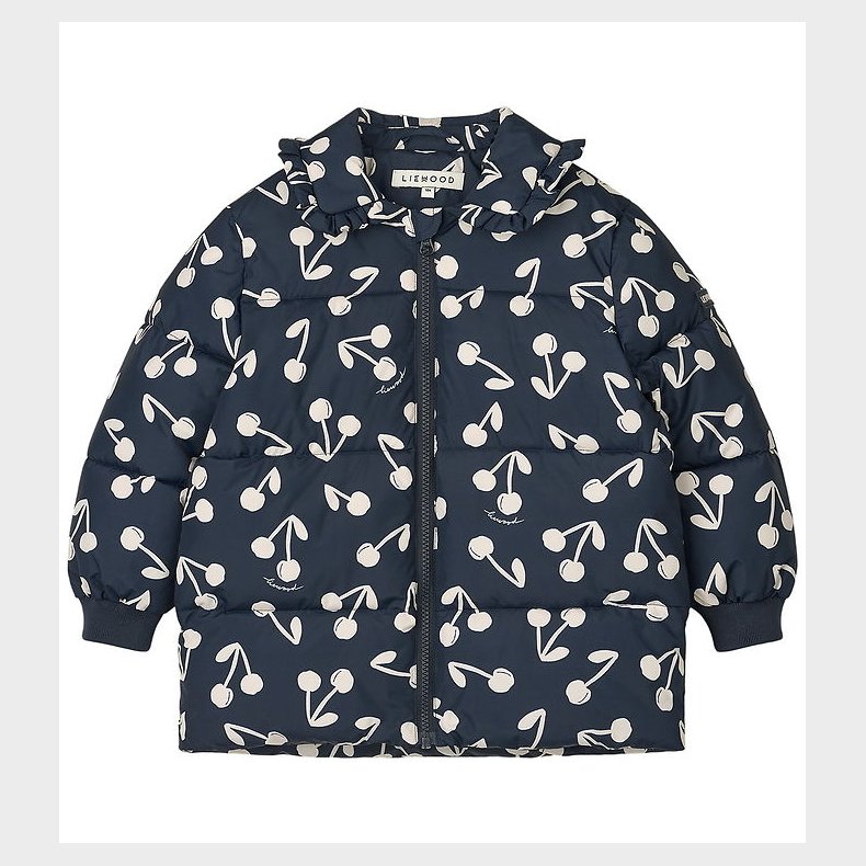 Liewood Dunjakke - Anemone - Cherry Blossom/Classic Navy