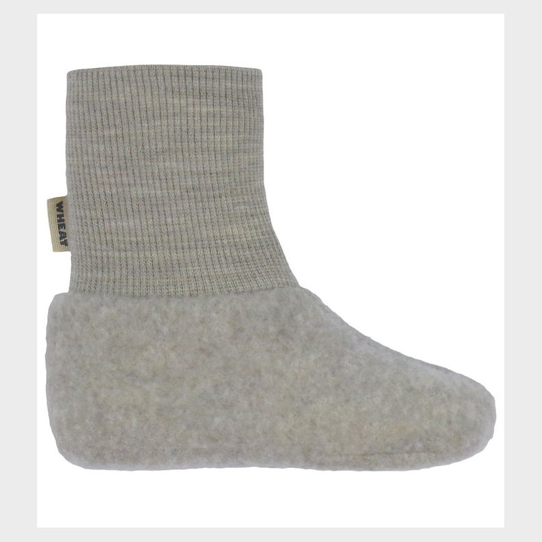 Wheat Futter - Uldfleece - Lei - Khaki Melange