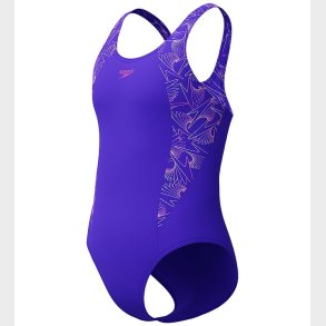 Speedo Badedragt - HyperBoom Splice Muscleback - Lilla/Pink