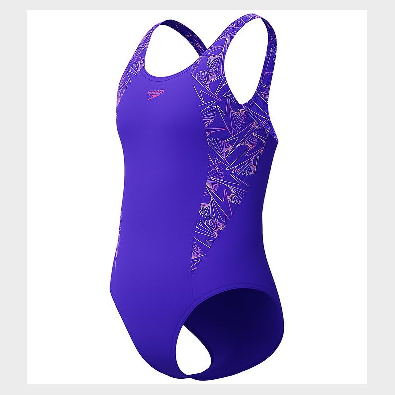 Speedo Badedragt - HyperBoom Splice Muscleback - Lilla/Pink