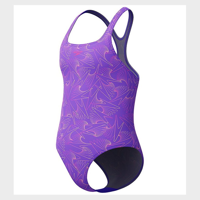 Speedo Badedragt - HyperBoom Allover Medalist - Blue/Purple