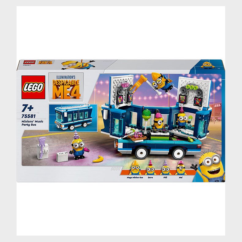 LEGO® Minions - Music Party Bus 75581 - 379 Dele