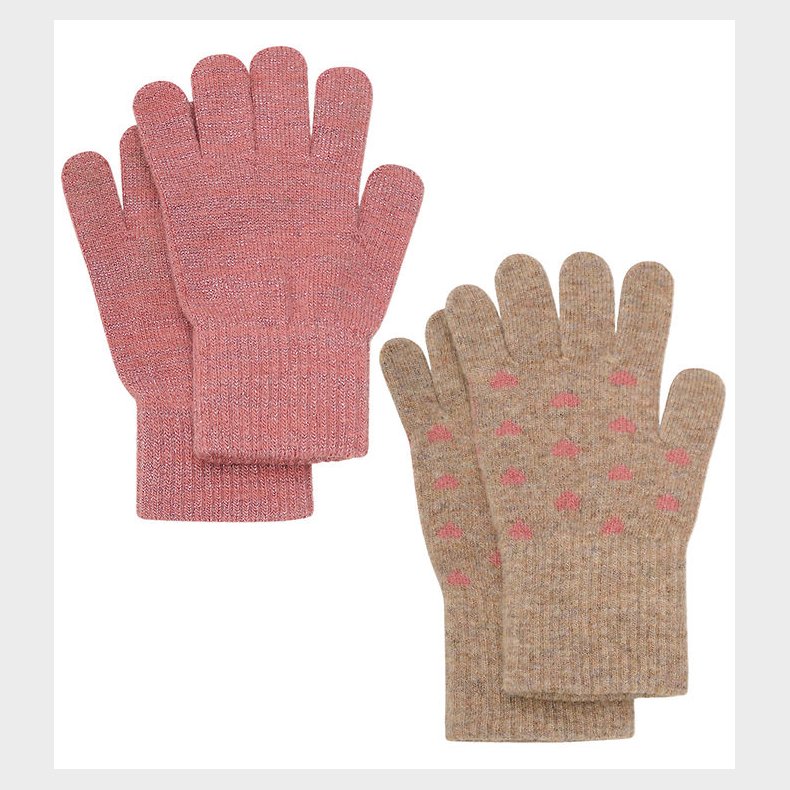 CeLaVi Handsker - 2-pak - Brick Dust