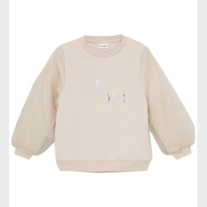 Minymo Sweatshirt - Smoke Gray m. S�lv/Tyl