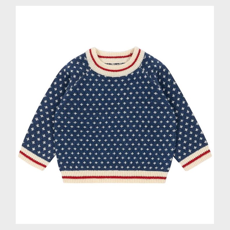 Konges Sljd Bluse - Uld - Strik - Billi - Bl