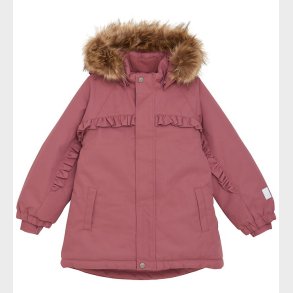 Minymo Vinterjakke - Withered Rose m. Fl�ser